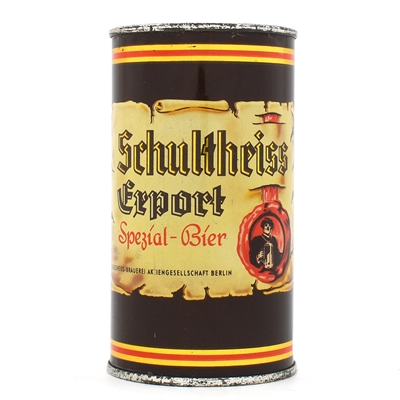 Schultheiss Export Beer German Flat Top SHARP