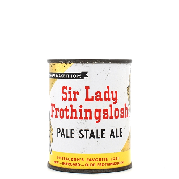 Sir Lady Frothingslosh Ale 8 Ounce Flat Top 242-16