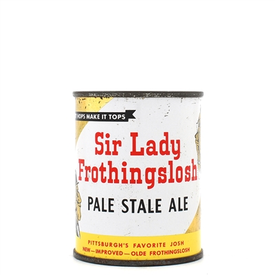 Sir Lady Frothingslosh Ale 8 Ounce Flat Top 242-16