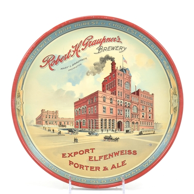 Graupners Factory Scene Pre-Prohibition Serving Tray WOW