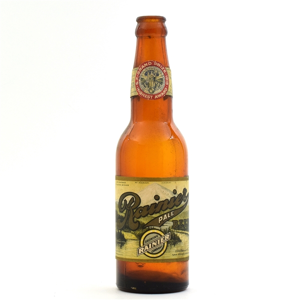 Rainier Pale Beer Pre-Prohibition Bottle