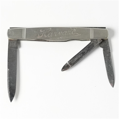 Harvard Lowell Mass Advertising Pocket Knife SCARCE