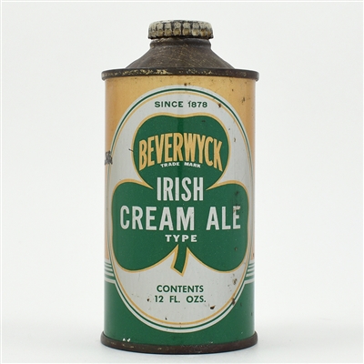 Beverwyck Irish Cream Ale TYPE Cone Top 152-2 SCARCE