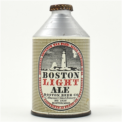 Boston Light Ale Crowntainer 192-16 SCARCE EXCELLENT