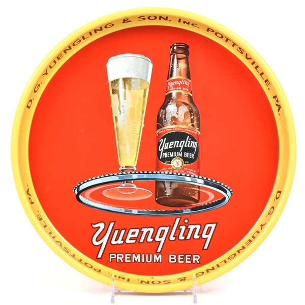 Yuengling Beer 1950s 13-inch Serving Tray BLACK LABEL MINTY