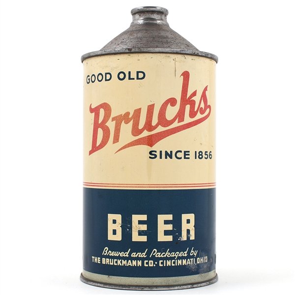 Brucks Beer Quart Cone Top 204-7 SCARCE