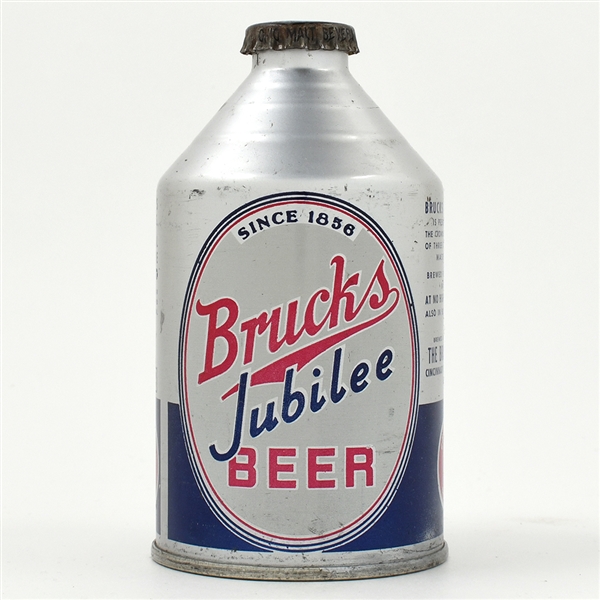 Brucks Jubilee Beer Crowntainer 85 YEARS 192-21 SHARP