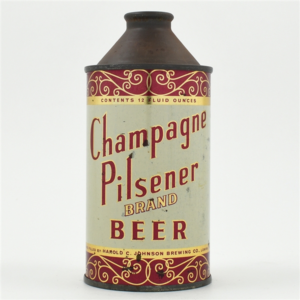 Champagne Pilsener Beer Cone Top 157-3