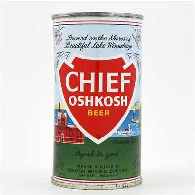 Chief Oshkosh Beer INSERT JUICE TAB 55-2 MINTY BO