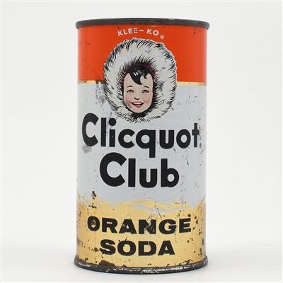 Cliquot Club Orange Soda Flat Top TOUGH