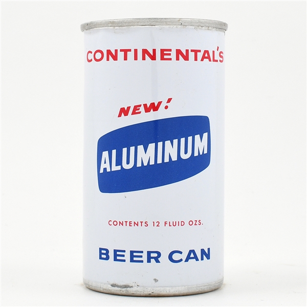 Continental Can Co Aluminum Salesman Sample Flat Top