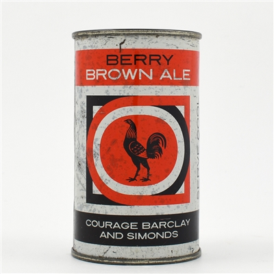 Courage Berry Brown Ale English Flat Top SCARCE