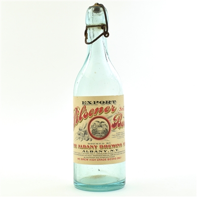 Albany Brewing Export Pilsener Beer Pre-Prohibition Bottle