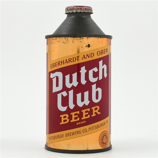 Dutch Club Beer Cone Top NON-IRTP 160-8 STILL FULL