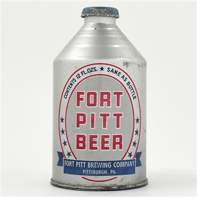 Fort Pitt Beer Crowntainer 194-9