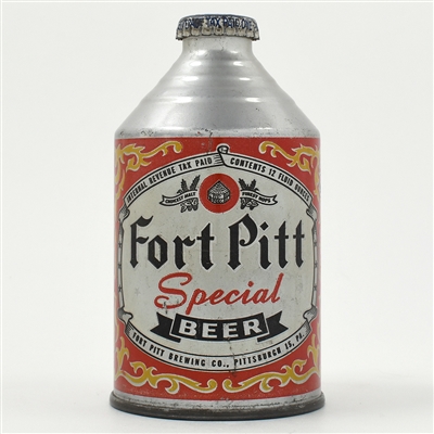 Fort Pitt Beer Crowntainer IRTP 194-10 CLEAN