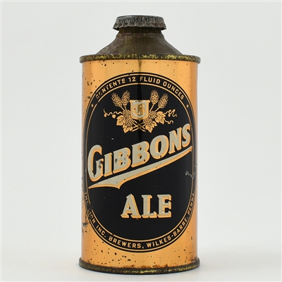 Gibbons Ale Cone Top 164-25