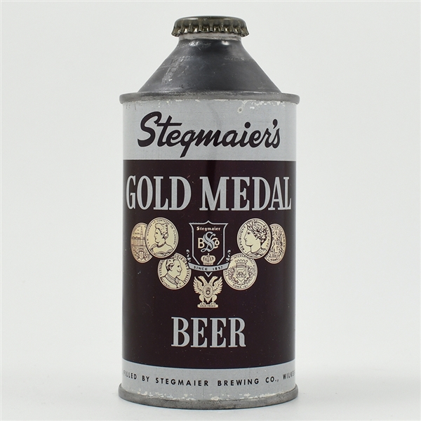 Gold Medal Beer Stegmaiers Cone Top 165-31