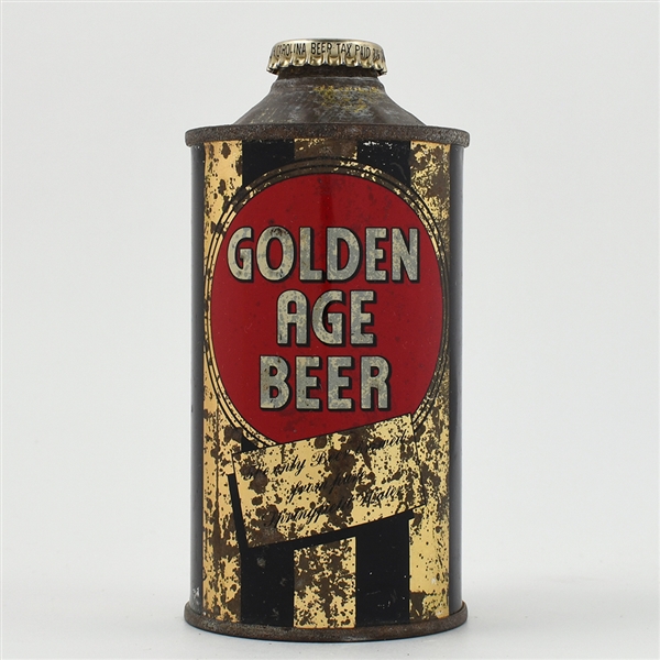 Golden Age Beer Cone Top 166-9 RARE