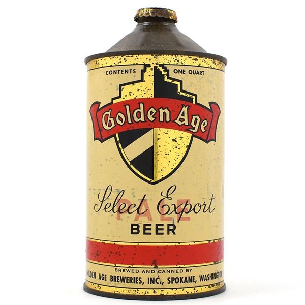 Golden Age Pale Beer Quart Cone Top 210-17