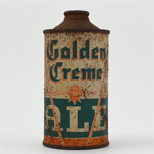 Golden Creme Ale Cone Top 166-19 RARE