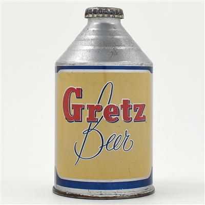 Gretz Beer Crowntainer BICYCLE 194-35 CLEAN RARE