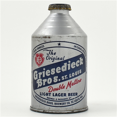 Griesedieck Bros Beer Crowntainer 195-4 CLEAN