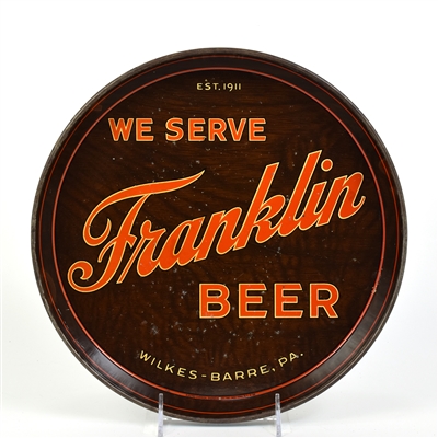 Franklin Beer 1930s Serving Tray