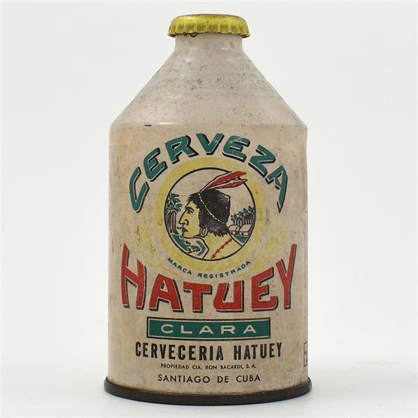 Hatuey Beer Cuban Crowntainer SCARCE