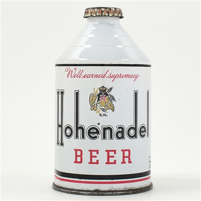 Hohenadel Beer Crowntainer 195-21 IMPECCABLE RARE