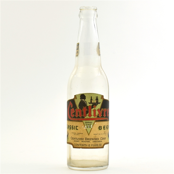 Centlivre Classic Beer 1930s Bottle