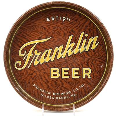 Franklin Beer 1940s Serving Tray