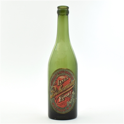 Langs Bohemian Export Pre-Prohibition Bottle