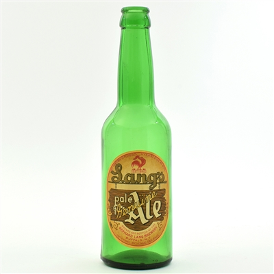 Langs Pale Ale 1930s Bottle MINTY