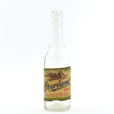 Overland Beer 1930s Bottle NAMPA IDAHO