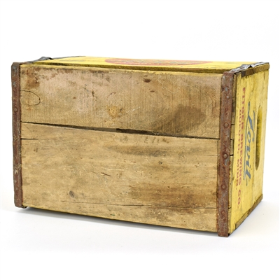 Lovit Beverages Prohibition Era Wood Soft Drink Crate FITGER BREWING