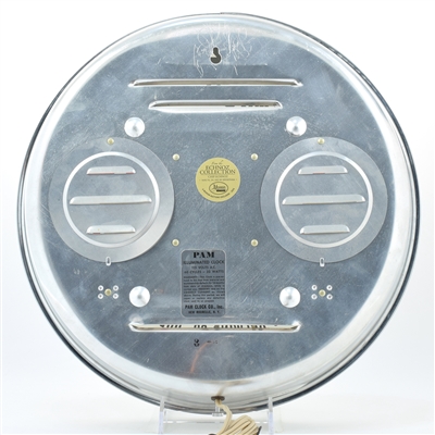 Du Bois Budweiser Beer 1950s Pam Illuminated Clock LIKE NOS WOW