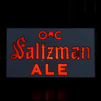 Saltzman Ale Oil City 1930s ROG Illuminated Sign-Lamp RARE