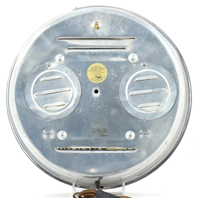 Silver Top Beer 1950s Pam Illuminated Clock BLACK CIRCLE VRTN
