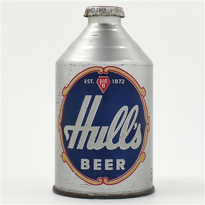 Hulls BEER Crowntainer 195-27 RARE THIS CLEAN