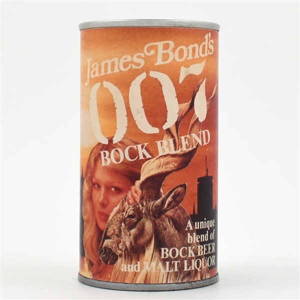 James Bond 007 Bock Blend Paper Label Pull Tab UNLISTED