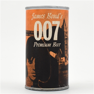 James Bonds 007 Beer Paper Label Zip Top 233-36