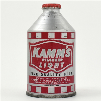 Kamms Beer Crowntainer 196-2 EXCELLENT