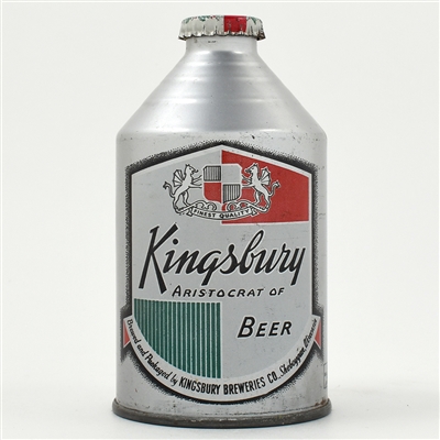 Kingsbury Beer Crowntainer IRTP NO 4 PERCENT 196-14 EXCELLENT