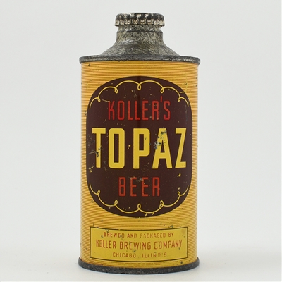 Kollers Topaz Beer Cone Top 172-3