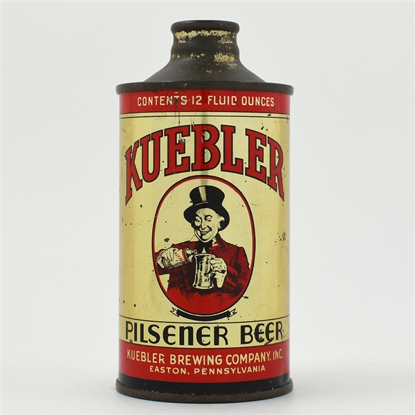 Kuebler Beer Cone Top BANNER 172-17 CLEAN