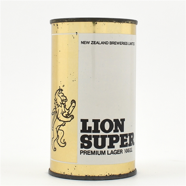 Lion Super Beer New Zealand Flat Top