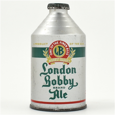 London Bobby Ale Crowntainer 196-31 CLEAN