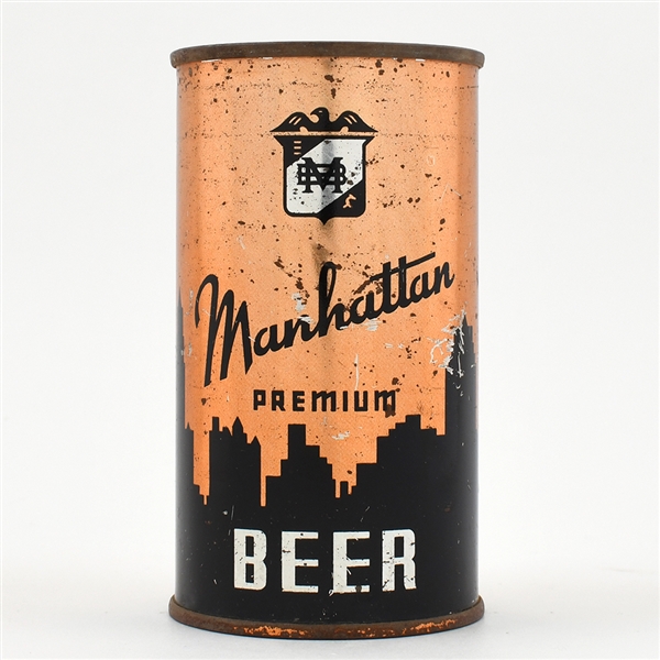 Manhattan Beer 4-Panel Instructional Flat Top 94-23 USBCOI 517