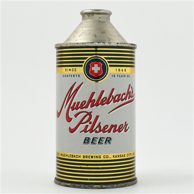 Muehlebach Beer Cone Top IRTP 174-12 SPECTACULAR